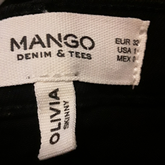 BNWT black Mango  skinny jeans - Picture 4 of 5